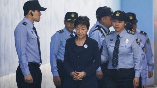 韩国总统朴槿惠受审
